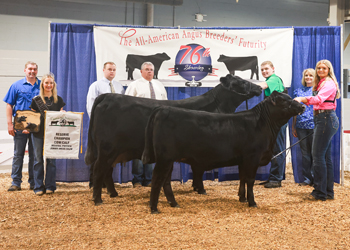 Reserve Grand Champion Cow-calf Pair