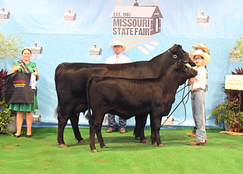 Reserve Grand Champion Cow-calf Pair