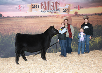 Bred-and-owned Reserve Junior Heifer Calf Champion